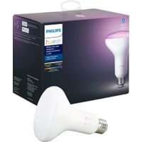 Philips - Hue White & Color Ambiance BR30 Bluetooth Smart LED Bulb - Multicolor