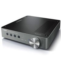 Yamaha - WXA-50 MusicCast Wireless Streaming Amplifier - Dark Silver