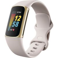 Fitbit - Charge 5 Advanced Fitness&Health Tracker - Soft Gold