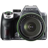 Pentax K-70 24MP Full HD Digital SLR Camera with SMCP-DA 18-135mm f/3.5-5.6 ED AL DC WR Lens, Silver