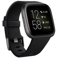 Fitbit - Versa 2 Health & Fitness Smartwatch - Carbon