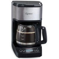 Capresso - 5-Cup Mini Drip Coffee Maker - Black