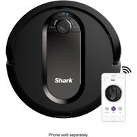 Shark - IQ Robot RV1001 App-Controlled Robot Vacuum - Black