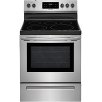 Frigidaire - Self-Cleaning Freestanding Electric Range - Stainless steel