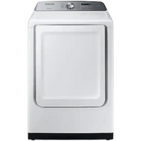 Samsung - 7.4 Cu. Ft. 10-Cycle Gas Dryer - White