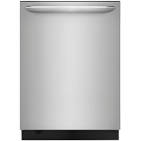 Frigidaire - Gallery 24"Top Control Tall Tub Built-In Dishwasher with Stainless Steel Tub - Stainless steel