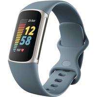 Fitbit - Charge 5 Advanced Fitness&Health Tracker - Platinum