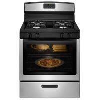 Amana 30" Stainless Steel Gas Range With Easy Touch Electronic Controls