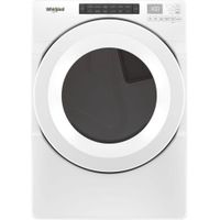 Whirlpool Ada 7.4 Cu. Ft. White Front Load Electric Dryer With Intuitive Touch Controls