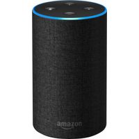 Amazon - Echo (2nd Generation) - Charcoa...