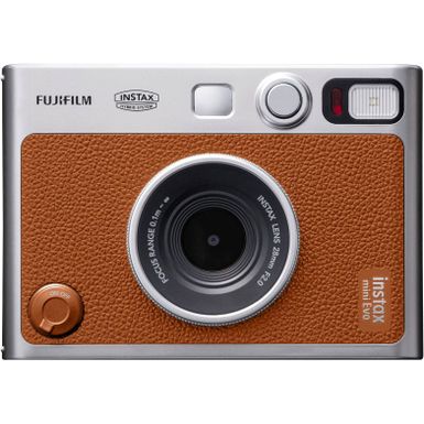 Fujifilm - INSTAX MINI Evo Instant Film Camera - Brown