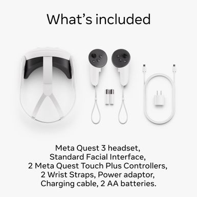 Meta Quest 3 Advanced All-in-One VR Headset (128GB)