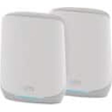 NETGEAR - Orbi 750 Series AX5200 Tri-Band Mesh Wi-Fi 6 System (2-pack) - White