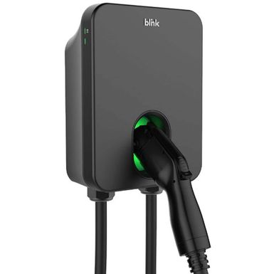 Blink Charging - J1772 Level 2 NEMA 14-50 Electric Vehicle (EV) Charger - up to 50A - 23' - Black