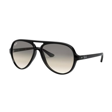 Ray-Ban Cats 5000 Classic Sunglasses (RB4125-601-32, Black/Light Grey Gradient)