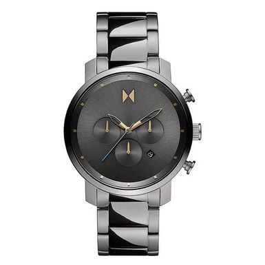 MVMT - Mens Chrono Gunmetal IP Stainless Steel Watch Gunmetal Dial