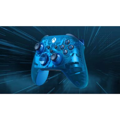 Microsoft - Xbox Wireless Controller for Xbox Series X, Xbox Series S, Xbox One, Windows Devices - Sky Cipher Special Edition