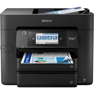 Epson - WorkForce Pro WF-4830 Wireless All-in-One Printer - Black