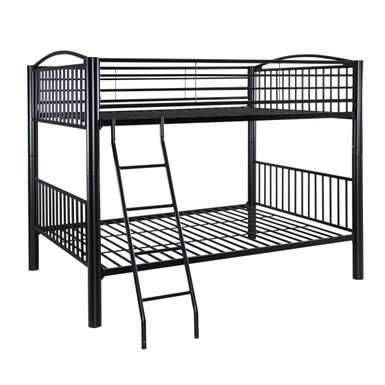 Parknoll Metal Full Bunk Bed Black