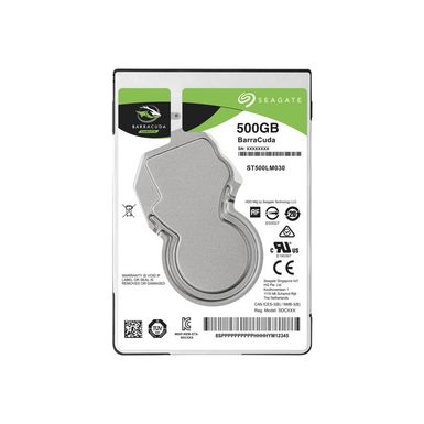 Seagate Guardian BarraCuda ST500LM030 - hard drive - 500 GB - SATA 6Gb/s