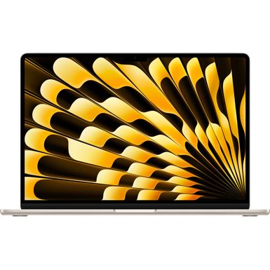 Apple - MacBook Air 15-inch Laptop - M3 chip Built for Apple Intelligence - 8GB Memory - 512GB SSD - Starlight