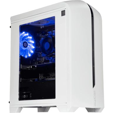 Periphio Vortex Prebuilt Gaming PC, Intel Core i5-6500 (3.6GHz Turbo), GeForce GT 1030 (2GB), 1TB Solid State SSD, 16GB DDR4 RAM, Windows 10, WiFi + BT (Refurbished)