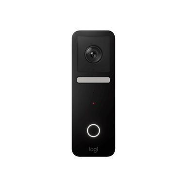 Logitech Circle View - smart doorbell - 802.11a/b/g/n/ac - black