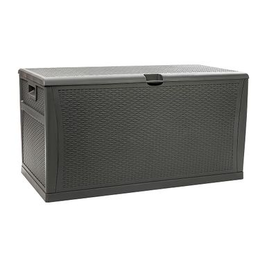 Alamont Home - Nobu 120 Gallon Patio Storage Box - Gray