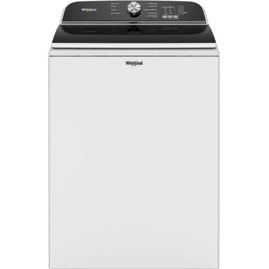 Whirlpool - 5.3 Cu. Ft. High Efficiency Top Load Washer with Deep Water Wash Option - White