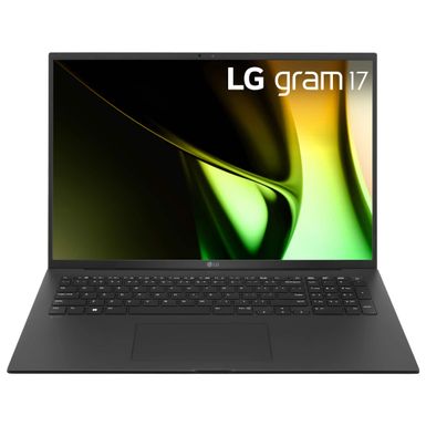 LG gram 17 Laptop - Intel Evo Platform Intel Core Ultra 7 - 16GB RAM - 2TB SSD - Obsidian Black