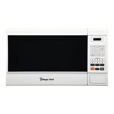 Magic Chef 1.3 cu. ft. White Countertop Microwave Oven