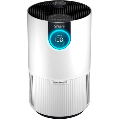 Shark - Clean Sense Air Purifier with Odor Neutralizer Technology HEPA Filter 500 sq. ft. - White