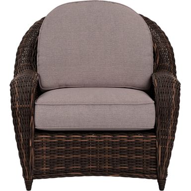 Yardbird&reg; - Waverly Outdoor Fixed Chair - Shale