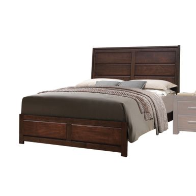 ACME Oberreit Eastern King Bed, Walnut