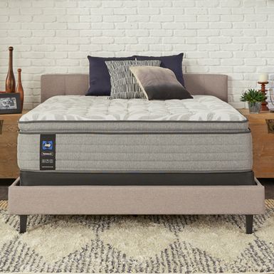 Sealy Posturepedic Spring Silver Pine Euro pillowtop Soft Feel Mattress, Split California King