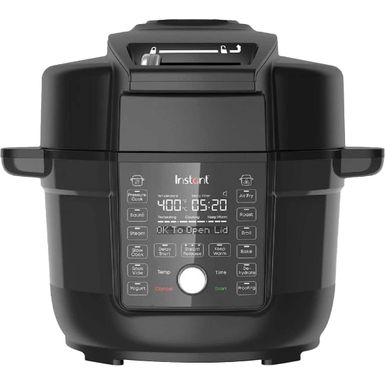 Instant Pot - Duo Crisp with Ultimate Lid Multi-Cooker + Air Fryer 6.5 Quart - Black