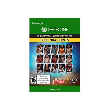 NBA Live 16 Microsoft Xbox One - point pack - 5850 points