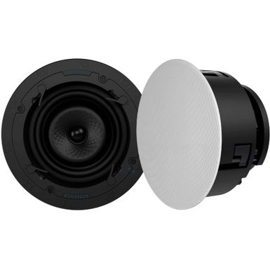 Sonance - VX62R - Visual Experience Series 6" Medium Round 2-Way Speakers (Pair) - Paintable White