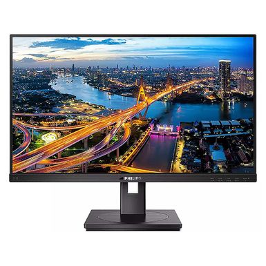 Philips - 243B1 23.8 IPS LCD FHD Monitor (USB-C) - Black