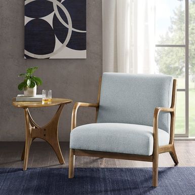 Light Blue Novak Lounge Chair