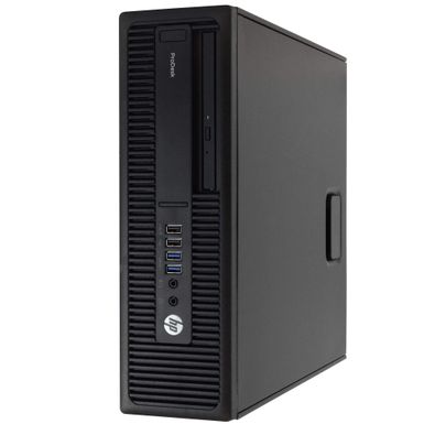 HP ProDesk 600G2 Desktop Computer, 3.2 GHz Intel i5 Quad Core, 8GB DDR4 RAM, 1TB HDD, Windows 10 Professional 64bit, 22in LCD (Refurbished)