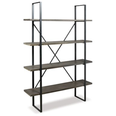 Black/Gray Gilesgrove Bookcase