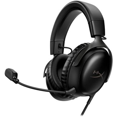 HyperX - Cloud III Wired Gaming Headset for PC, PS5, PS4, Xbox Series XS, Xbox One, Nintendo Switch, and Mobile - Black