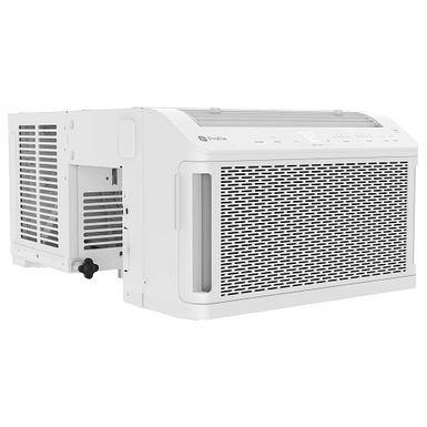 GE Profile - ClearView 450 Sq. Ft. 10,300 BTU Smart Ultra Quiet Window Air Conditioner - White