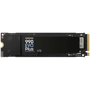 Samsung - 990 EVO PLUS SSD 4TB, PCIe Gen 4x4  5x2 M.2 2280, Speeds Up to 7,250 MB/s