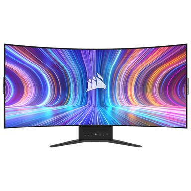 CORSAIR - Xeneon Flex 45" OLED Bendable QHD 240Hz 0.03ms FreeSync and G-SYNC Compatible Monitor with HDR10 (HDMI, DisplayPort) - Black