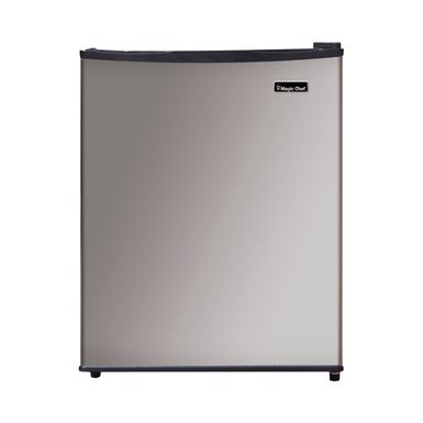 Magic Chef 2.4 cu. ft. Stainless All-Refrigerator/ Compact Refrigerator