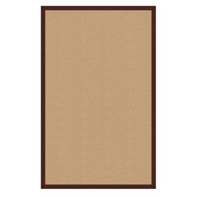 Abberly Sisal And Brown 8.9X12 Area Rug