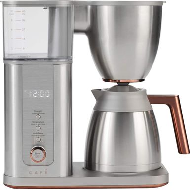 Caf - Smart Drip 10-Cup Coffee Maker with WiFi - Brushed Stainless Steel