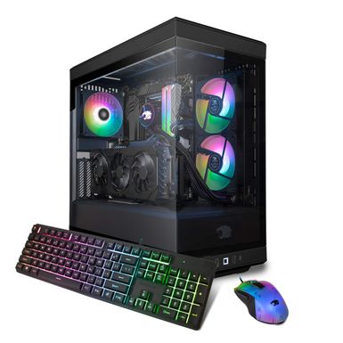 iBUYPOWER - Y40 Gaming Desktop PC - Intel Core i7 14700KF - NVIDIA GeForce RTX 4070 Super 12GB - 32GB DDR5 RAM - 2TB NVMe - Black